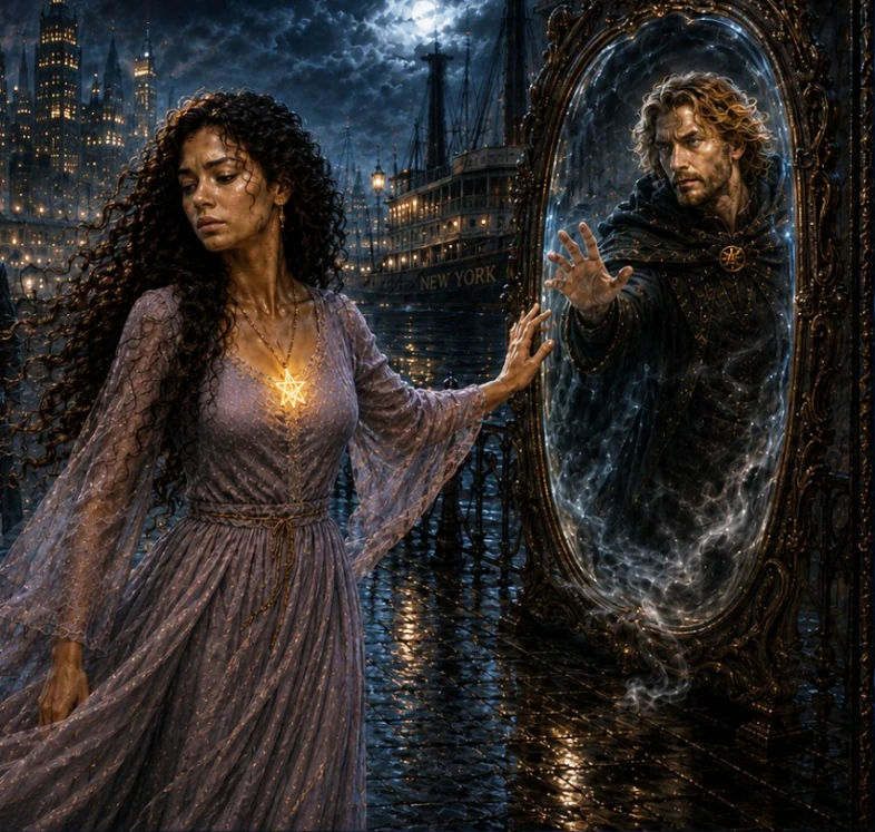 Ysoria and Kyrian across the mirror in New York